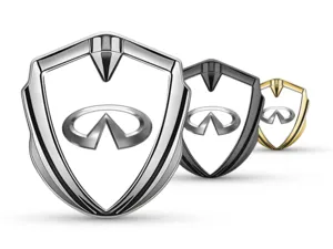 Infiniti Silikon Emblem Abzeichen Limitierter Stil Schicker Look